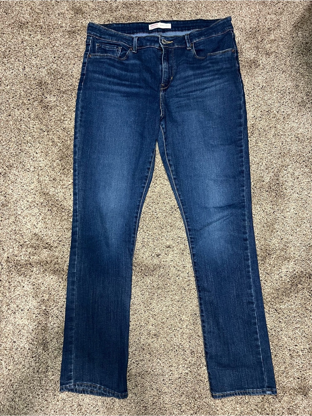 W Levi’s Dark Blue Jeans - Classic Slim Fit stretch 14